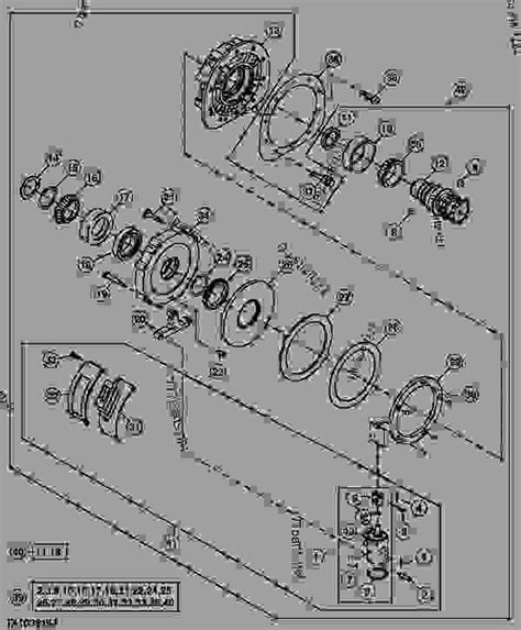 john deer 2000 240 skid steer brake replace|john deere park brake replacement.